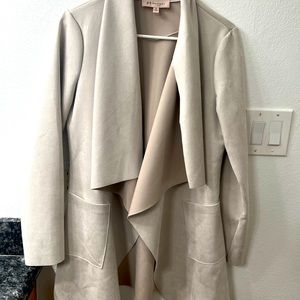 Philosophy suede light weight jacket